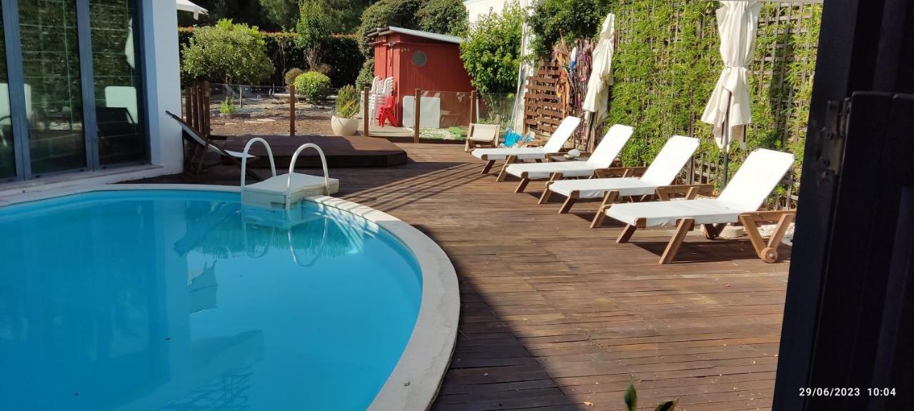 Villa De Lux With Pool Quinta do Anjo Luaran gambar