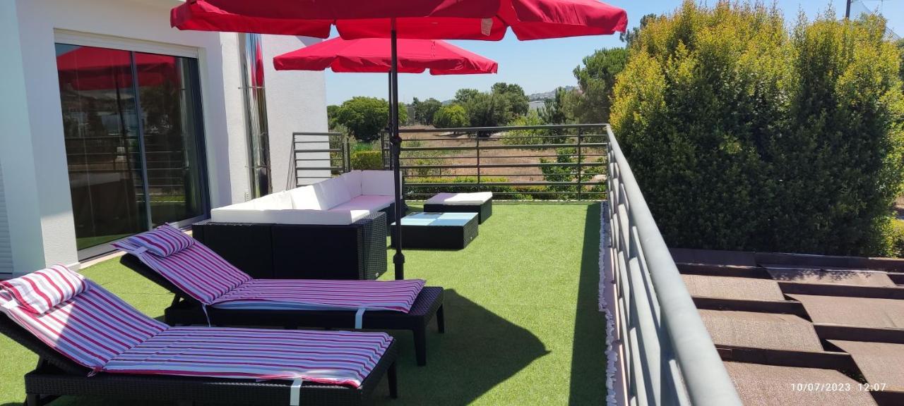 Villa De Lux With Pool Quinta do Anjo Luaran gambar