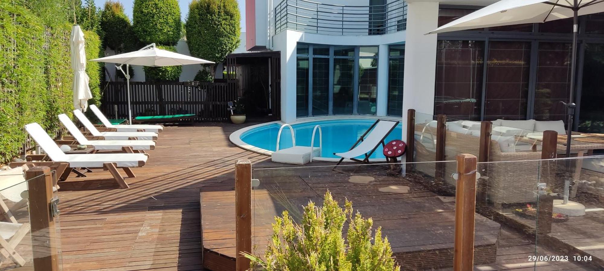 Villa De Lux With Pool Quinta do Anjo Luaran gambar